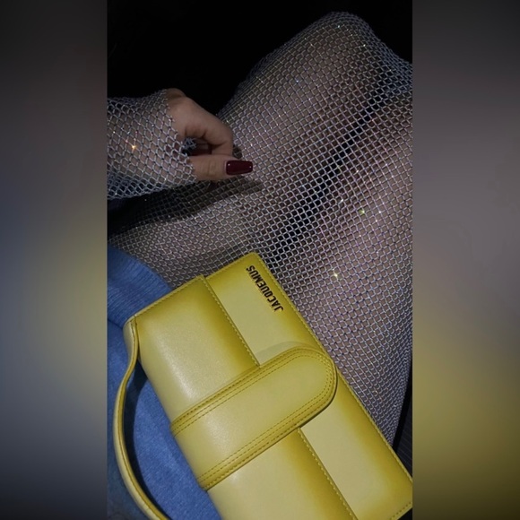 New $169 Zara Rhinestone Mesh Blue Dress Extra Small - Small XS-S 2855/204 - Picture 4 of 11